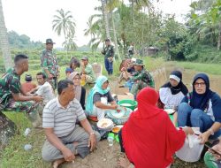 MASYARAKAT SULIT AIR BERSUKACITA SIAPKAN JAMUAN MAKAN UNTUK SATGAS TMMD