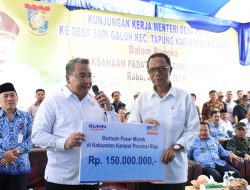 Jalankan Program Yang Bagus, Sebanyak 70 Desa Tertinggal di Kampar Akan Dibenahi.