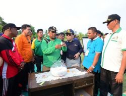 LIGA MANDIRI PUTARAN KELIMA WILAYAH TAPUNG RESMI DIMULAI.