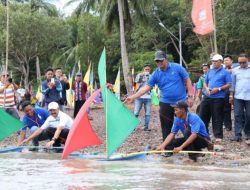 Bupati Bintan Buka Lomba Jong Race di Kampung Keter Mansur