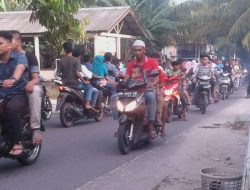 Hari Pertama Ramadhan, Jalan Menuju Jembatan Airtiris Padat Merayap.
