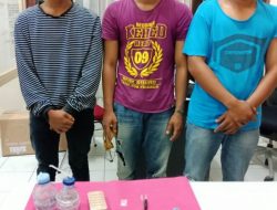 3 Pelaku Penyalagunaan Narkoba Diciduk Polisi.