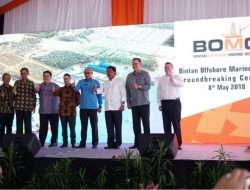 Gubernur Kepri Nurdin Basirun Resmikan Offshore Marine Centre