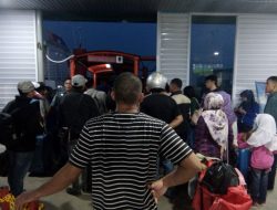 TRIP KETIGA,135 PEMUDIK DARI TANJUNG PINANG KE DUMAI DIBERANGKATKAN GERATIS