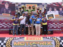 Sampena Hut Bhayangkara Ke-72, Polres Kampar Gelar Motoprix 2018.