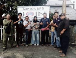 Perkokoh Persaudaraan, Ketua DPW JOIN Riau Kunjungi Kantor DPD JOIN Kampar.