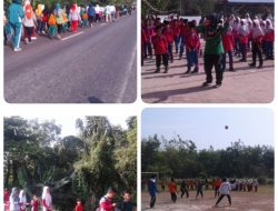 Meriah, Sambut Hut RI Ke- 73, Pemdes Rumbio Laksanakan Berbagai Kegiatan.