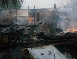 Kebakaran !, Tiga Unit Rumah Dikecamatan Tambang Dilalap Sijago Merah.