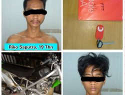 Dikejar Warga, Dua Pelaku Jambret Berhasil Diamankan.
