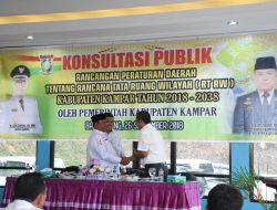 Ranperda RTRW Unsur Utama Dalam Peningkatan Investasi di Kabupaten Kampar.