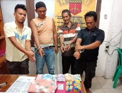4 Pelaku Judi Kocar Kacir di Ringkus Polsek Kampar Kiri Hilir