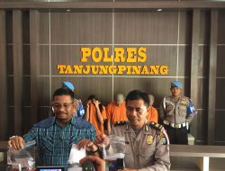 Satres Narkoba Polres Tanjungpinang Ungkap Tiga Orang Pelaku Narkoba