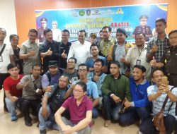 Dalam kesempatan tersebut Jaksa Agung, H.M Prasetyo turut mengucapkan selamat  hari jadi provinsi Kepri.