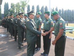 DANPUSTERAD PIMPIN UPACARA HARI KESAKTIAN PANCASILA & CORPS RAPORT KENAIKAN PANGKAT