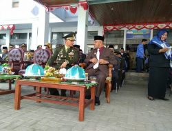 Dandim 1415/Selayar, Letkol Arm Yuwono, S.Sos., M.M Hadiri Upacara Hapsak di Kantor Bupati