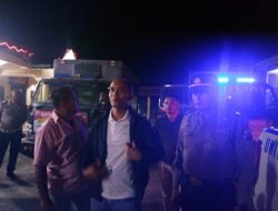 Apresiasi..!Kapolres Labuhanbatu AKBP Frido Situmorang berikan Bantuan Korban Bencana Alam di Madina