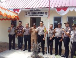 PERESMIAN BHABIN KAMTIBMAS KELURAHAN PINANG KENCANA BERTEMPATAN PERUMAHAN HANG TUAH PERMAI