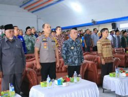 Kapolres Labuhanbatu AKBP Frido Hadiri Deklarasi Gerakan Melindungi Hak Pilih.