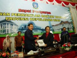 Bahas RAPBD 2019, Ini Pandangan 6 Fraksi Partai Politik.