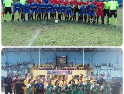 PARTAI EKSEBISI PS. LABUHANBATU MELAWAN MANTAN PSMS DAN PSSI BERMAIN IMBANG 1-1, PS.POSDA LABURA JUARA PIALA KAPOLRES LABUHANBATU TAHUN 2018.