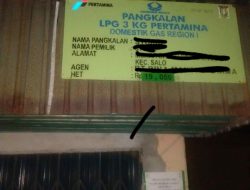 Perlu Diketahui Pemkab Kampar, Harga Gas Elpiji 3 Kg di Salo Masih Dijual Diatas Harga HET ?.