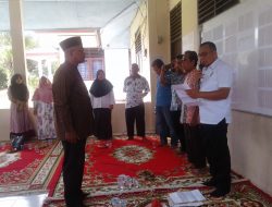H. Akhsir T, S.Sos Jabat Pjs Desa Sendayan.