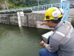 Debit Air Terus Meningkat, Ketinggian Pintu Pelimpahan Waduk PLTA Koto Panjang Ditambah.