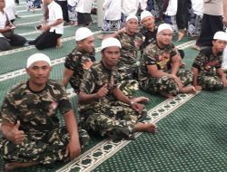 Resimen XXIX Yudha Putra Mada Babel Ikuti Giat Maulid Nabi Muhammad SAW.