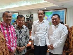 Bahas Masalah Lahan, Bupati Kampar Hadap Presiden RI.