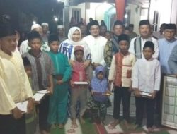 Antusias Warga Desa Jebus,Syafari Ramadhan Bupati Muaro Jambi