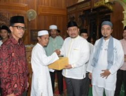 Laksanakan Safari Ramadhan di Desa Teratak Ini Kata Bupati Kampar.
