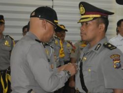 Kapolresta Pekanbaru Pimpin Sertijab Kabag Ops, Kasat dan Kapolsek