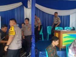 Kapolres Muaro Jambi Tinjau Pos Pam Ops Jaluko