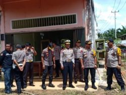 Kapolda Jambi Tinjau Pos Terpadu di Desa Nes