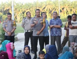 Kapolres Kampar bersama Perwakilan Forkopimda Kunjungi Masyarakat Koto Aman