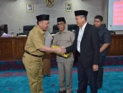 Bupati Kampar sampaikan Jawaban Pemerintah terhadap RPP 2018