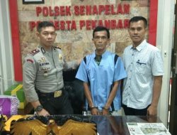 Polsek Senapelan Pekanbaru Bekuk Pelaku Aksi Pencurian