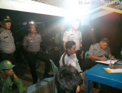 Ditbinmas Polda Riau Lakukan Penilaian Pos Kamling di Wilayah Hukum Polsek Benai