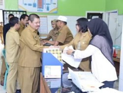 Bupati Bengkalis Sidak Cuti Idul Fitri Kehadiran ASN Capai 99 Persen