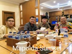 Ketua Umum PPWI Nasional,PPWI Riau dan PPWI Sumsel Silaturahmi ke Mapolda Sumsel