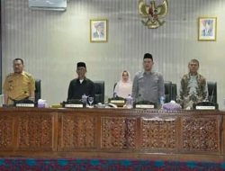 DPRD Kabupaten Kampar Gelar Paripurna Penyampaian Hasil Laporan Pansus RPP TA 2018