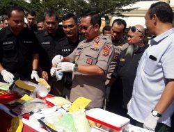 Polda Jambi Musnahkan Barang Bukti Senilai 10 Miliar