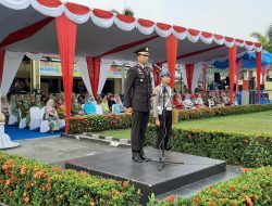 Peringatan Hari Bhayangkara ke-73 di Polres Kampar Berlangsung Khidmat dan Meriah
