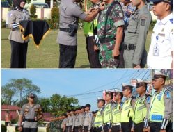 Kapolres Kampar Pimpin Apel Gelar Pasukan Operasi Patuh Muara Takus 2019 Kamis, 29/08/2019 | 17:34
