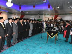Suasana Haru Warnai Sidang Paripurna Pelantikan DPRD Kabupaten Kampar
