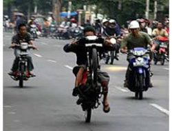 Kebut Kebutan Marak Di Bangkinang