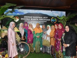 Hadiri Seminar Nasional DWP 2019,Juli Mastuti ; Mari Bersinergi Capai Pembangunan Daerah