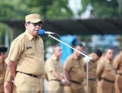 Sekda Meranti Himbau Seluruh PNS Dan Non PNS Tingkatkan Disiplin Kerja Dan Kekompakan .