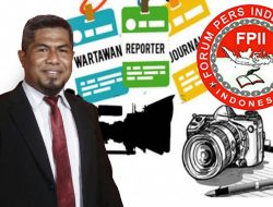 Ketua FPII Malut , Junaedi Abdul Rasyid Sebut STOP Kekerasan Bagi Wartawan .