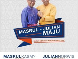 Masrul – Julian Maju Dikancah Pilkada 2020, Dengan Visi Menuju Meranti Lebih Baik 